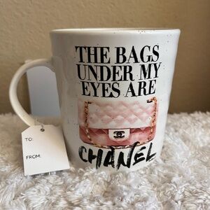 Amanda Greenwood Chanel Large 20 oz Coffee Mug NWT